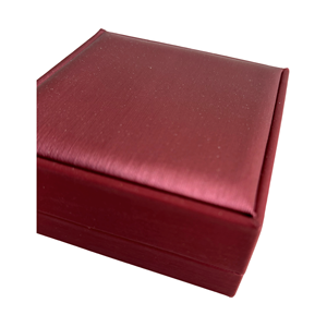 Boîtes de rangement pour bijoux en cuir PU <span class=keywords><strong>rouge</strong></span> de luxe personnalisées, boîtes d'emballage pour bagues, colliers, bracelets - Product Image 2