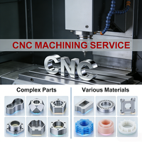 Service de fraisage CNC sur mesure 3/4/5 axes, blocs acryliques PMMA, pièces en plastique sablées givrées, fraisage et tournage de pièces translucides