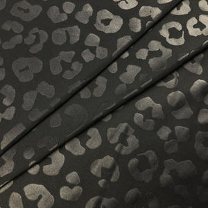 Dry Fit Cotton Like 4 Way Stretch Transpirable Poliéster <span class=keywords><strong>Leop</strong></span> Diseños Tela estampada para sujetadores deportivos y mallas - Product Image 5