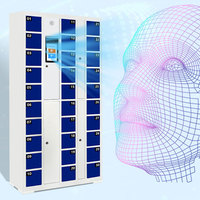 Système de casiers électroniques intelligents pour colis HAILUNDA 5-60 portes, résistant aux intempéries et à la rouille