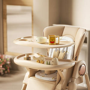 เก้าอี้สูงสำหรับทานอาหารแบบปรับได้สามตำแหน่งสำหรับใช้ในครัวเรือน - Product Image 3