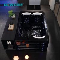 Jacuzzi independiente de acrílico de alta resistencia para 2 personas, 1.92 m, con 36 chorros para aliviar el estrés, pedidos al por mayor de fábrica OEM ODM