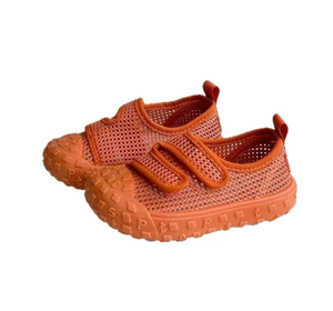 Nuevos zapatos de malla transpirable para niños, zapatillas planas antideslizantes de verano para caminar para <span class=keywords><strong>bebés</strong></span> 22-30, precio bajo, fábrica de Wenzhou - Product Image 1