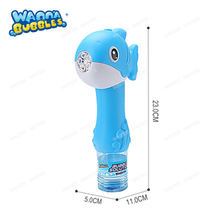 WANNNA <span class=keywords><strong>BUBBLES</strong></span> Jouet souffleur de bulles automatique en forme de dauphin pour enfants, bâton à bulles pour les tout-petits de <span class=keywords><strong>3</strong></span> ans et plus, idéal pour les fêtes d'été en extérieur - Product Image 6