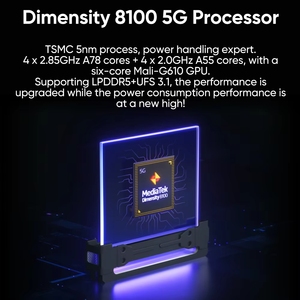 <span class=keywords><strong>GT</strong></span> <span class=keywords><strong>Neo</strong></span> <span class=keywords><strong>3</strong></span> avec processeur Dimensity 8100 5G, écran AMOLED 6,7'' 120Hz FHD, processeur MTK, reconnaissance faciale pour jeux intelligents - Product Image 6