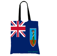 Sac en toile avec drapeau d'Haïti, sac de courses réutilisable, léger, pour les courses, les voyages, la plage, le travail, cadeau patriotique pour hommes et femmes