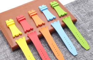 Correa de reloj de goma de 27mm para correas de reloj para hombre AP <span class=keywords><strong>Audemars</strong></span> <span class=keywords><strong>Piguet</strong></span> Royal Oak - Product Image 3