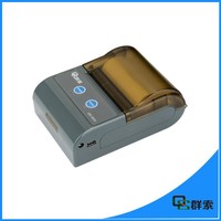 Imprimante thermique portable Bluetooth QS-5803 Mini 58 mm pour étiquettes et reçus, imprimante portable