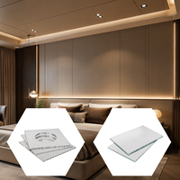 Panneau composite en nid d'abeille en aluminium |   Conception personnalisée |   Résistant au feu et à l'eau |   Écologique |   Système de revêtement mural moderne |   PZS LFW