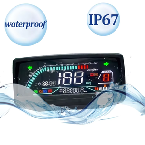 Tachymètre de moto de compteur de vitesse numérique d'affichage à cristaux liquides d'approvisionnement direct d'usine pour le nouveau <span class=keywords><strong>Keeway</strong></span> 150 - Product Image 6