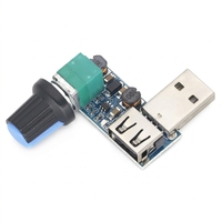 Controlador de Velocidad de Ventilador USB, Regulador de Flujo de Aire, Refrigeración Silenciosa, Múltiples Configuraciones, Mini Ventilador para Oficina, Dormitorio, Mesita de Noche, Z-5391, China