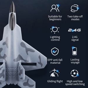 2023 the Newest Two-channel Remote Control Glider EPP Foam 2.4G Children's Electric <b>Toy</b> Aircraft Model - Product Image 3