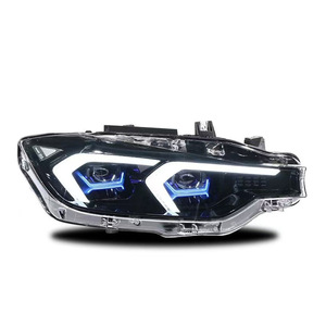 3 Series 13-18 F30 F35 LED Headlight Assembly Daytime Running Light Easy Double <b>Hook</b> Steering 6000k Modified for Old/New 3 <b>S</b> - Product Image 5