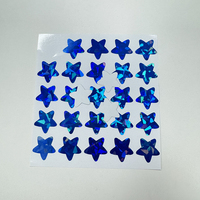 Rouleaux d'autocollants étoiles en vinyle personnalisés, holographiques, arc-en-ciel, pailletés, imperméables pour loisirs créatifs, tableau de comportement, agenda scolaire, cadre photo