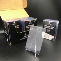 Offre Spéciale – Étui de Protection Semi-Rigide JO-MCS-01 pour Cartes, Personnalisable avec LOGO, en PVC Transparent Clair