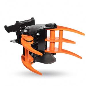 Penggali mini pemuat roda kemudi selip untuk gunting pohon hydraululis - Product Image 5