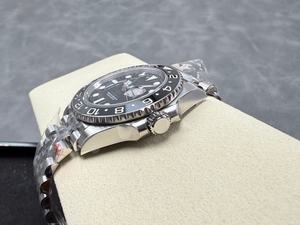 Reloj Mecánico de Buceo de la Mejor Calidad, Resistente al Agua, 40 mm, VS Factory V3, Acero 904L, Movimiento ETA 3285, 126710, Reloj GMT Bruce Wayne - Product Image 4