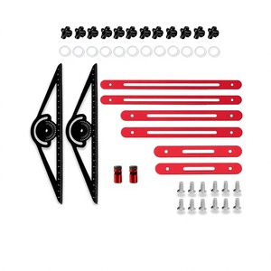 Kit de Medición de <span class=keywords><strong>Escaleras</strong></span> Multifuncional de Aleación de Aluminio Reforzado, Regla Plegable de Alta Precisión, Herramienta de Renovación de Carpintería Personalizada - Product Image 5