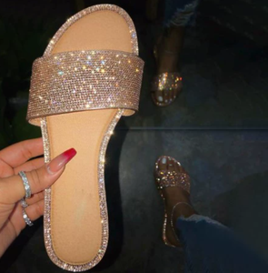 Large Size Flat Casual <b>Flip</b> <b>Flops</b>, Women's Trend Summer New Fashionable Soft Bottomed Beach Sandals - Product Image 1