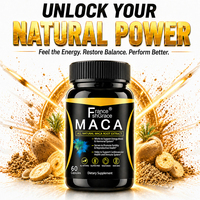Suplemento de Maca Personalizado, Pastillas para Agrandar el Pene, Apoyo Energético para Hombres y Mujeres, Maca 30, Cápsulas para la Vitalidad Masculina