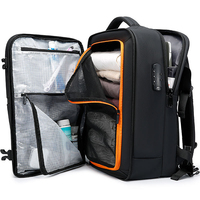 Sac à dos pour ordinateur portable de voyage avec logo personnalisé, grande capacité, antivol, pour les voyages en avion