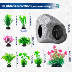 <span class=keywords><strong>Aquarium</strong></span> Schuilplaats Rots Grot Visaquarium Decoraties <span class=keywords><strong>Aquarium</strong></span> Betta Speelgoed Schuilplaats Stenen Huis <span class=keywords><strong>Aquarium</strong></span> Ornamenten - Product Image 3