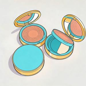 Paleta de Rubor Vegano Personalizada al por Mayor - Alta Pigmentación, Acabado Natural, Cambio de Color, Ingredientes Herbales y Minerales Certificados HALAL - Product Image 4