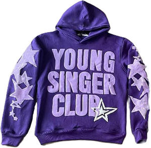 カスタムパフ印刷ロゴ2ピースパーカーとスウェットパンツセット男性パーカーコットンセットOEM利用可能トラックスーツ - Product Image 5