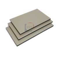 Panel compuesto de aluminio de 4mm de espesor de diseño moderno de fábrica Guangdong Acm Material PE/PVDF antiestático grado A2 ignífugo