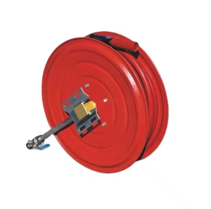 Enrouleur de tuyau d'incendie TLD 30m robuste, mural, flexible en <span class=keywords><strong>PVC</strong></span>, avec <span class=keywords><strong>buse</strong></span> de pulvérisation - Product Image 4