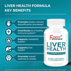Wholesale <b>Liver</b> Health Supplement Manufacturer <b>Liver</b> Cleanse Detox Support with Milk Thistle 60 <b>Liver</b> Health <b>Capsules</b> - Product Image 3