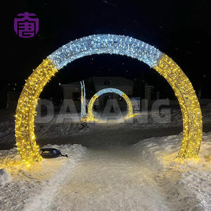 Arco de Luces LED para Decoraciones Navideñas de Exterior, Personalizado con Iluminación LED Impermeable IP65 - Product Image 6