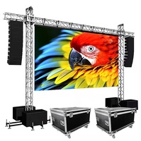 Écran LED portable haute résolution couleur IP65 étanche pour location, affichage publicitaire intérieur/extérieur, événements, centres commerciaux