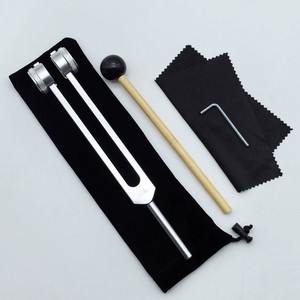 Juego de diapasones de aleación de aluminio de calidad profesional de 111 HZ y 112.45 HZ para enseñanza de resonancia y terapia de sonido - Product Image 3