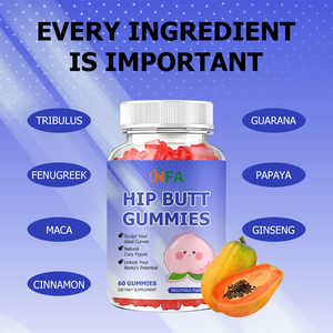 กัมมี่เสริมสะโพกคุณภาพพรีเมียม กัมมี่เพิ่มขนาดก้นและสะโพก สารสกัดจากรากมาคา - Product Image 4