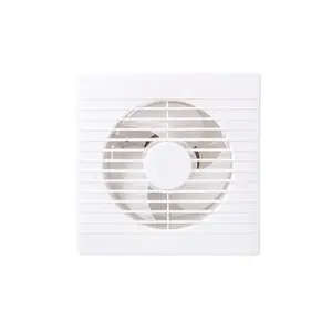 Yüksek rüzgar hızı 220V düşük gürültü enerji tasarrufu havalandırma egzoz fanları için duvar pencere banyo