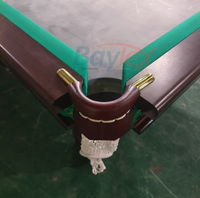 Table de billard pyramide russe professionnelle de 12 pieds Table de billard russe en ardoise de haute qualité et en bois massif à vendre