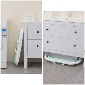 <span class=keywords><strong>Baignoire</strong></span> bébé multifonctionnelle en plastique <span class=keywords><strong>avec</strong></span> <span class=keywords><strong>coussin</strong></span>, <span class=keywords><strong>baignoire</strong></span> bébé portable de voyage <span class=keywords><strong>avec</strong></span> thermomètre, bide <span class=keywords><strong>pliable</strong></span> - Product Image 6