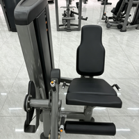 Équipement de musculation professionnel commercial 2026 – Machine d'extension des jambes assise robuste à charge par pignon pour la force des quadriceps