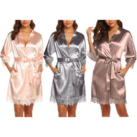 Robe de nuit blanche en dentelle pour femme, vêtement de nuit en soie, avec Logo personnalisé, Sexy, pour le bain, la saint-valentin, vente en gros