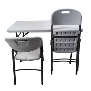 Mesa y Silla Plegable Moderna <span class=keywords><strong>de</strong></span> Plástico para Eventos <span class=keywords><strong>de</strong></span> Boda, Comedor al Aire Libre, para Banquetes <span class=keywords><strong>de</strong></span> Hotel, <span class=keywords><strong>de</strong></span> Fábrica en Foshan, Económica - Product Image 6