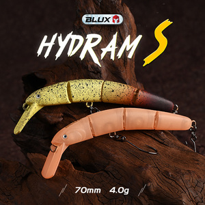 BLUX حوض سمك البلمة 70 + 4 جم إغراء صيد غرق كرنك متذبذب منطقة سمك السلمون المرقط تيار المياه العذبة معدات الطعم الاصطناعي - Product Image 4