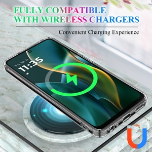 Funda Protectora Rígida de Acrílico Transparente Magnética para Motorola Edge 60 Stylus / 50 60 Neo / <span class=keywords><strong>Moto</strong></span> S50 / <span class=keywords><strong>G</strong></span> Stylus 2025 / ThinkPhone <span class=keywords><strong>25</strong></span> Share - Product Image 3
