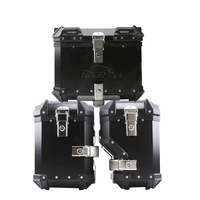 Boîtier arrière étanche en alliage d'aluminium RACEPRO 35L avec sacoches latérales 32L et 38L pour BMW R1200GS R1250GS