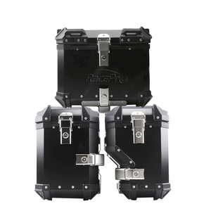Caja trasera impermeable de aleación de aluminio para motocicleta RACEPRO 35L con alforjas laterales de 32L y 38L para <span class=keywords><strong>BMW</strong></span> R1200GS R1250GS - Product Image 5