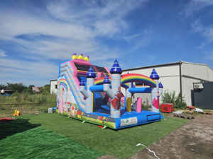 Toboganes Inflables <span class=keywords><strong>de</strong></span> <span class=keywords><strong>Agua</strong></span> y Secos <span class=keywords><strong>de</strong></span> PVC Comerciales para Interiores/Exteriores <span class=keywords><strong>de</strong></span> la Marca Xinyue, 8.5x5m, Color y Logotipo Personalizables para Parques, Gran Venta - Product Image 4