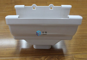Système de <span class=keywords><strong>gouttière</strong></span> en <span class=keywords><strong>PVC</strong></span> blanc, noir, marron de 5,2 pouces et 7 pouces, étanche, pour drainage des toits de maison - Product Image 2