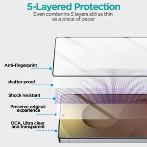 Protector de Pantalla de Vidrio Templado al por Mayor en Paquetes de 2, 3, 4 y 5 Unidades para Samsung S25 S24 S23 S22+ S25 Ultra HD Desbloqueado - Product Image 4