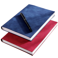 Agenda avec LOGO Coll￨ge A5 Bloc-Notes Personnalis￩ Couverture Souple en Cuir Pu Classeur A6 Carnet Bullet Agenda Journal Calendrier Carnet