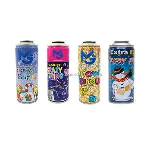 oem odm Guangzhou manufacturer 200ml logo printed Dia52mm high quality empty snow spray can tinlate aerosol can